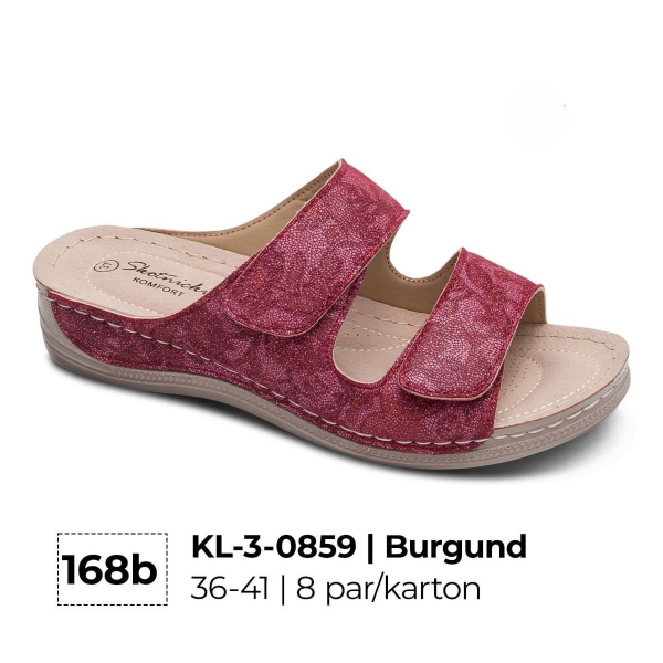 Klapki damskie Roz 36-41 / 8 par